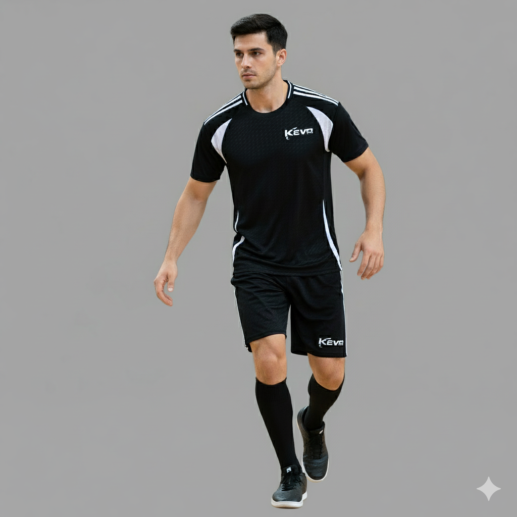 Original KevoPro Fitness-Bundle: Hochwertiges Trikot und Shorts
